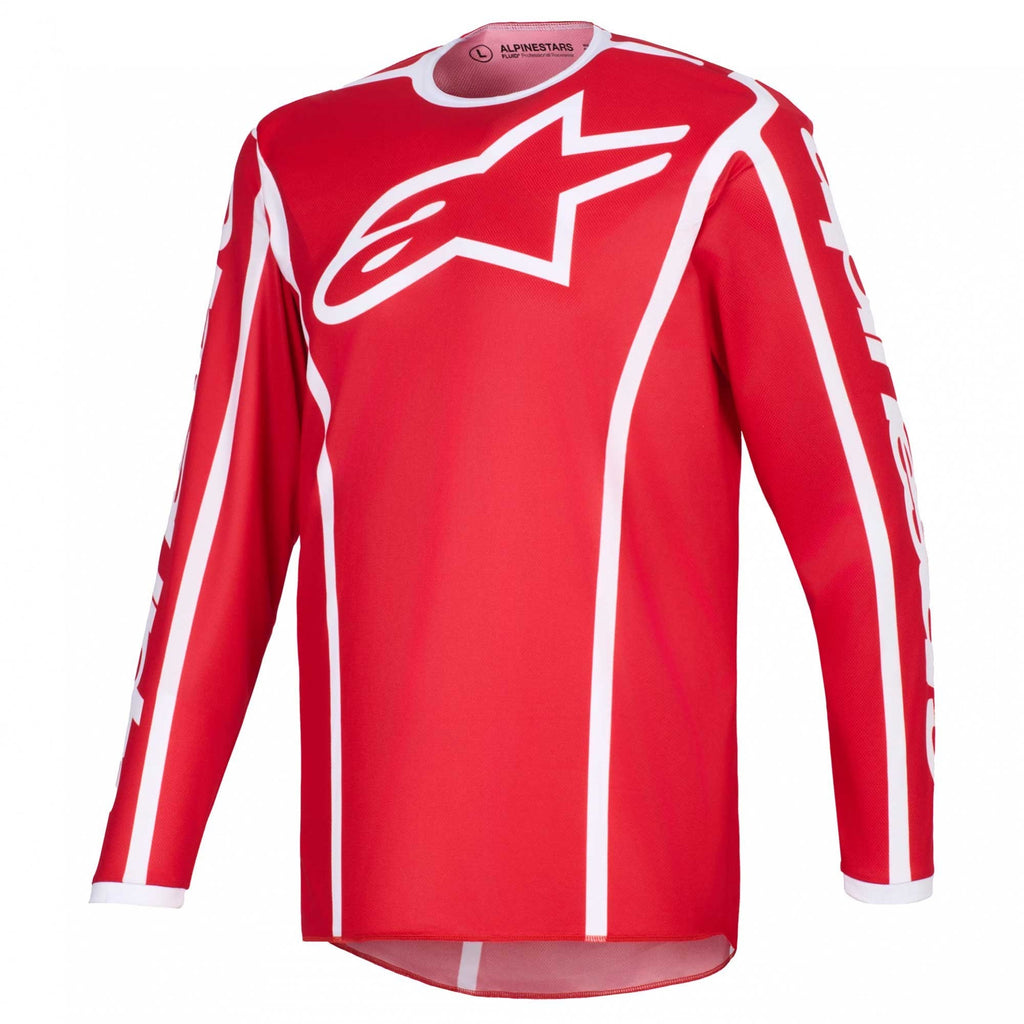 Alpinestars (MX26) MX Jersey - Fluid APEX (Red/White)