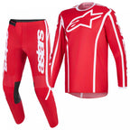 Alpinestars MX Jersey & Pant Kit Deal - Fluid APEX (Red/White)