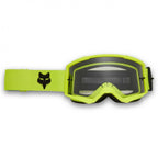 FOX Racing MX | MTB Youth Goggles - MAIN CORE (Flo Yellow) Clear Lens