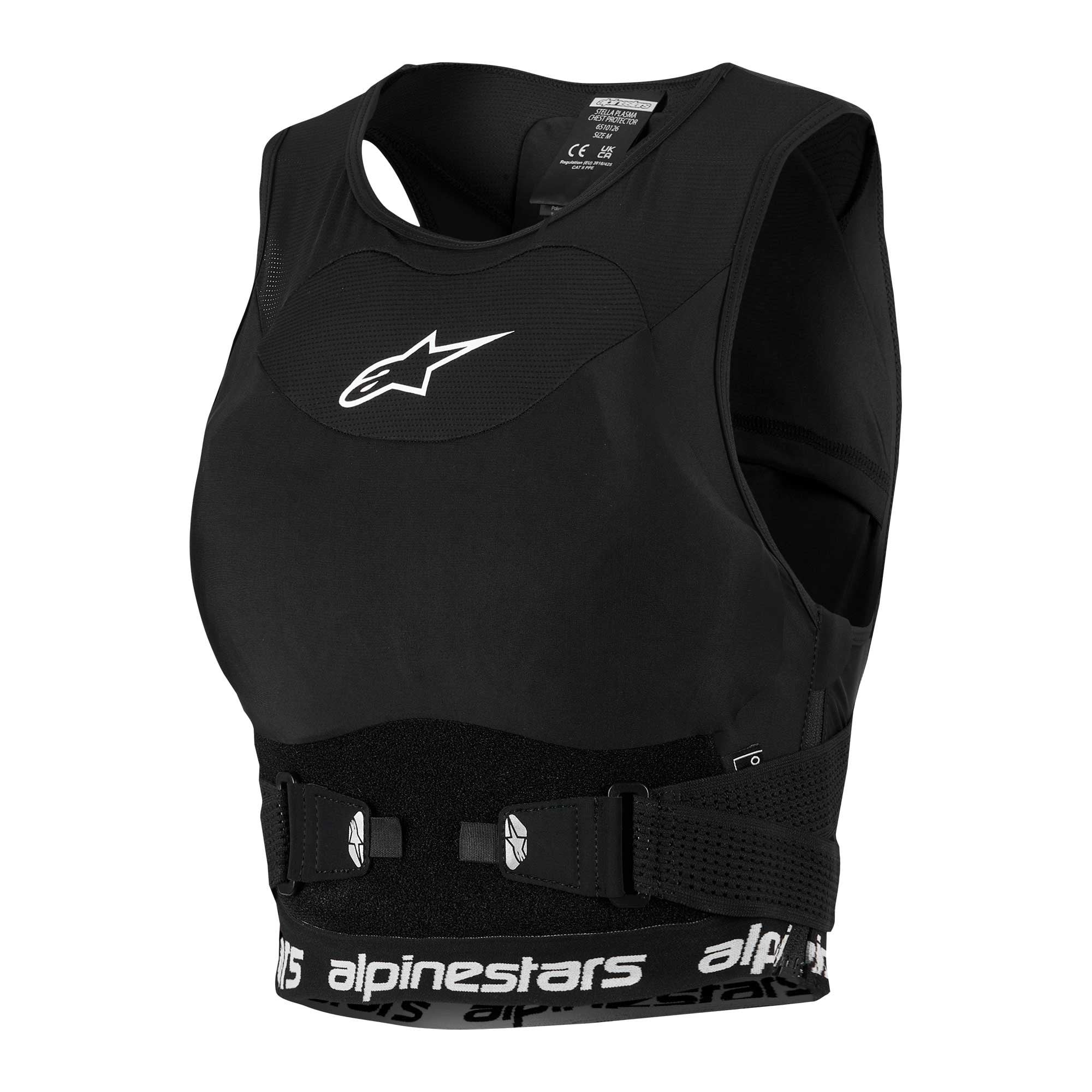 Alpinestars Women's MX | MTB Armour - Plasma Chest Protector (Black/White)