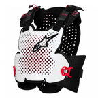 Alpinestars MX | MTB Chest Armour - A-4 PLASMA (Black/Red/White)