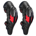 Alpinestars MX | MTB Knee Hinged Armour - SX-1 Plasma (Black/Red/Cool Grey)