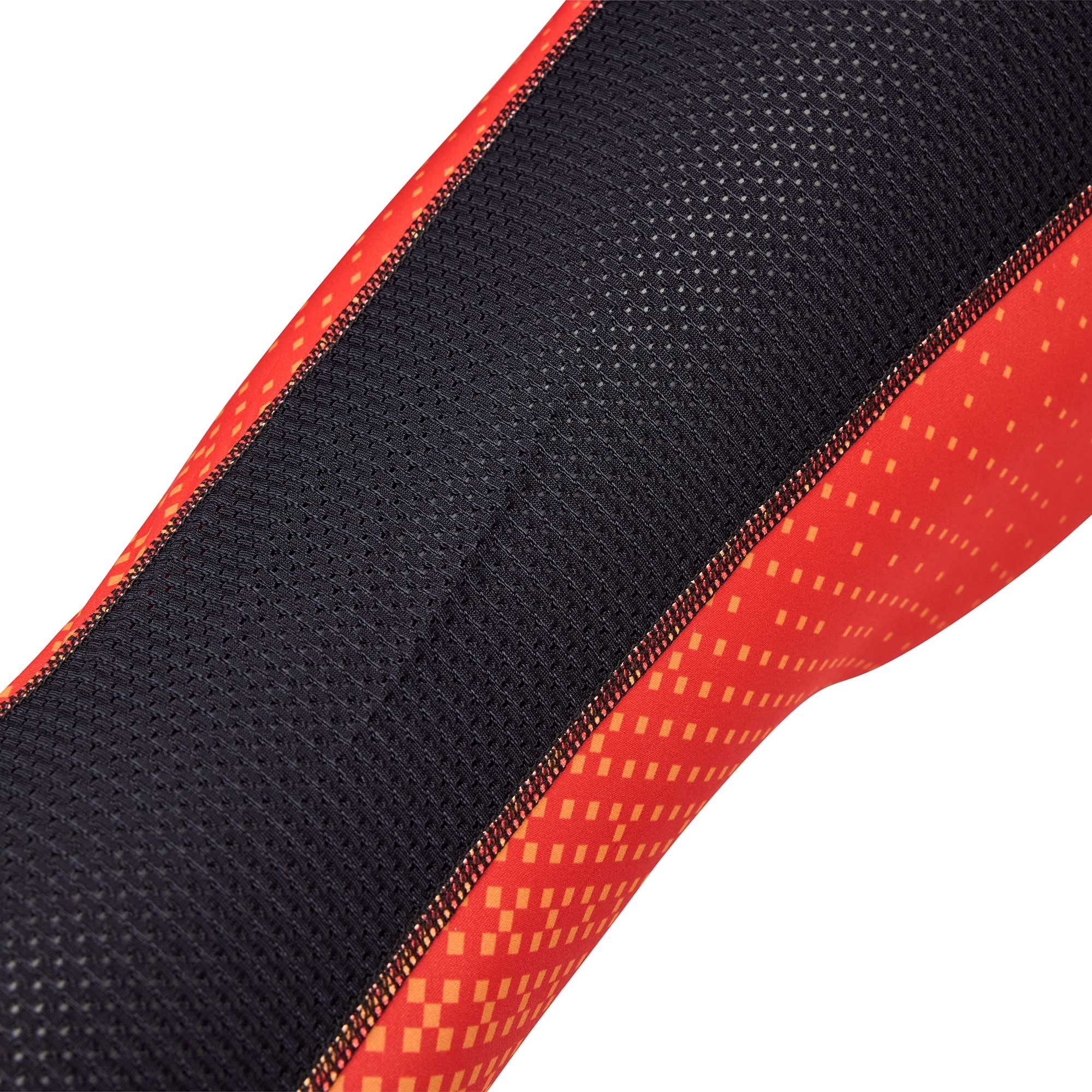 FOX Racing MX Socks - FLEXAIR FRACTURE Knee Brace (Tangerine/Black)