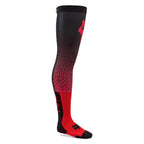FOX Racing MX Socks - FLEXAIR FRACTURE Knee Brace (Fluo Red/Black)