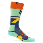 FOX Racing MX Socks - 360 TINE (Twilight/Teal/Orange)
