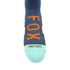 FOX Racing MX Socks - 360 TINE (Twilight/Teal/Orange)