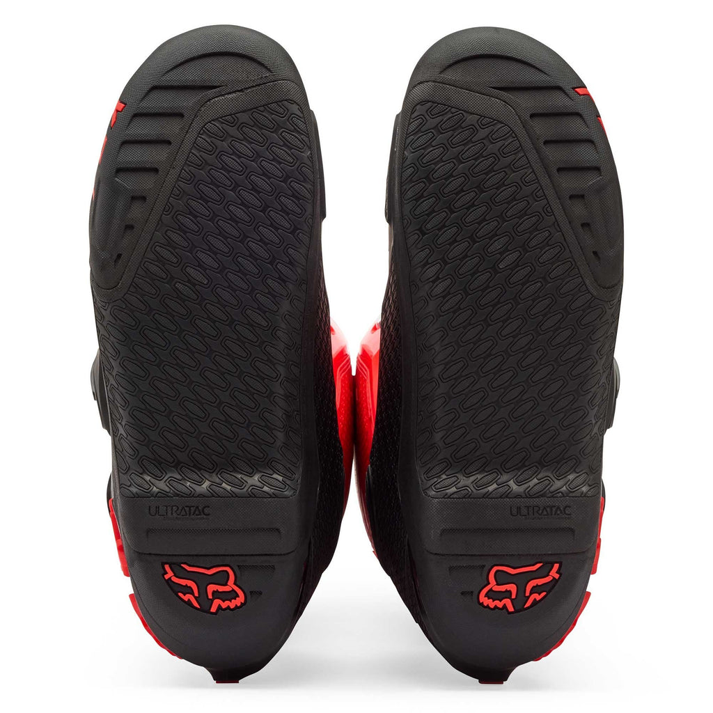 FOX Racing Motocross Boots - INSTINCT 3.0 (Fluo Red)