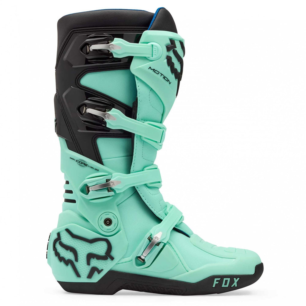 FOX Racing Motocross Boots - MOTION 2.0 (Teal/Black)
