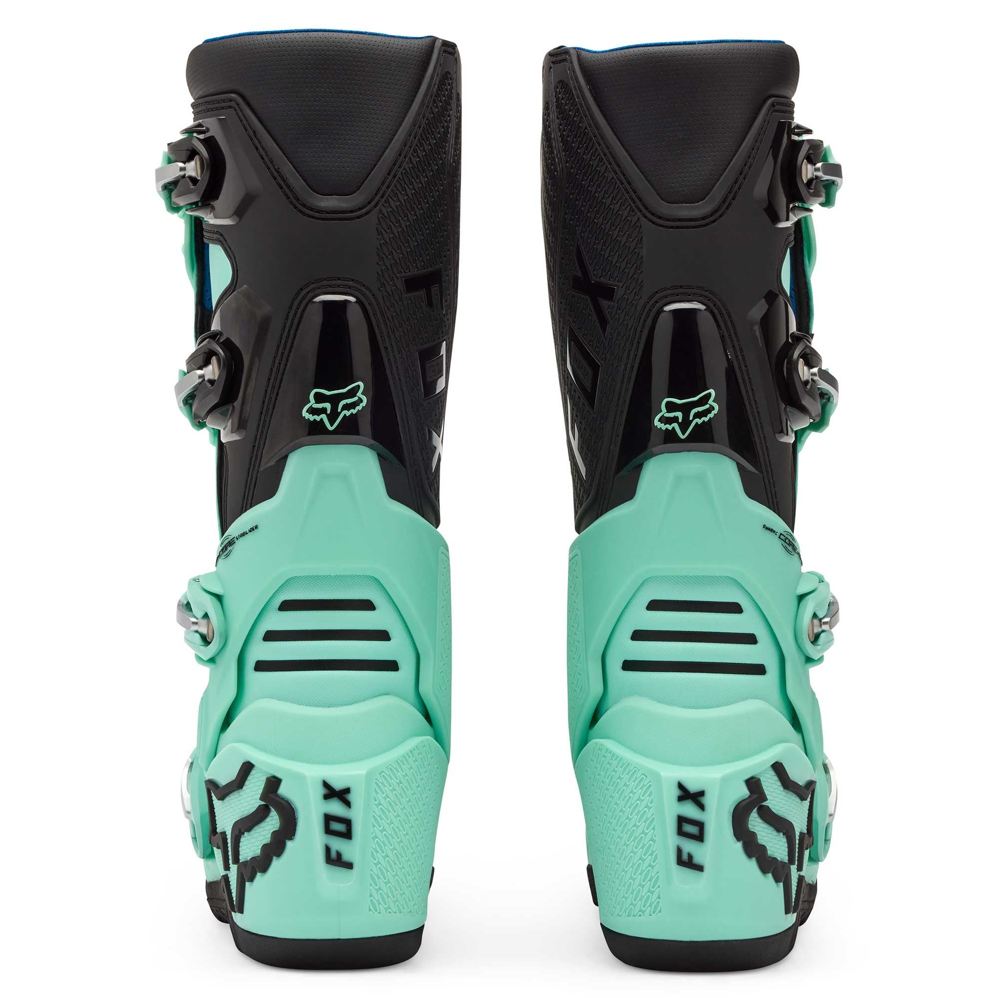 FOX Racing Motocross Boots - MOTION 2.0 (Teal/Black)