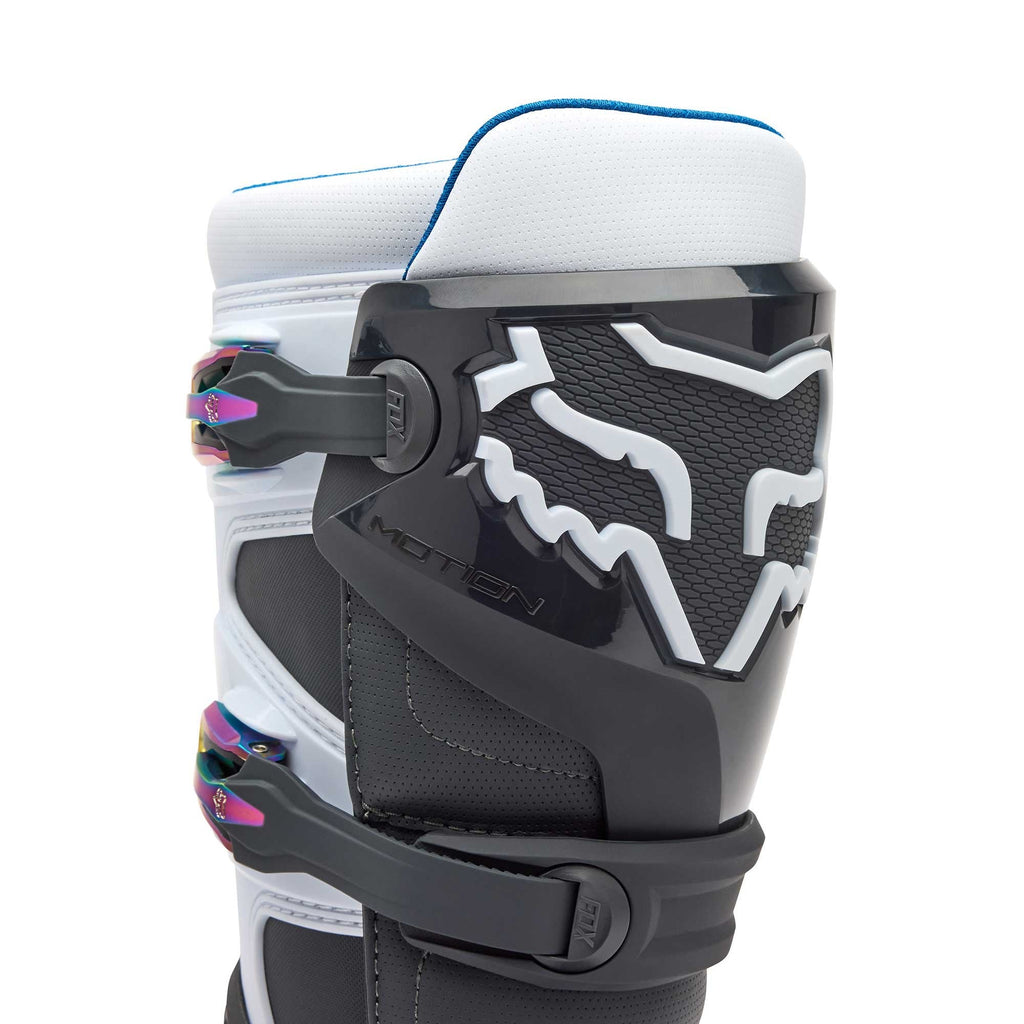 FOX Racing Motocross Boots - MOTION 2.0 (Black/Grey/White)
