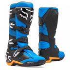 FOX Racing Motocross Boots - COMP (Blue/Black/Orange)