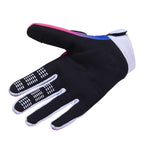 FOX Racing Youth MX Gloves - 180 COLLECT (Blue/Pink/White)