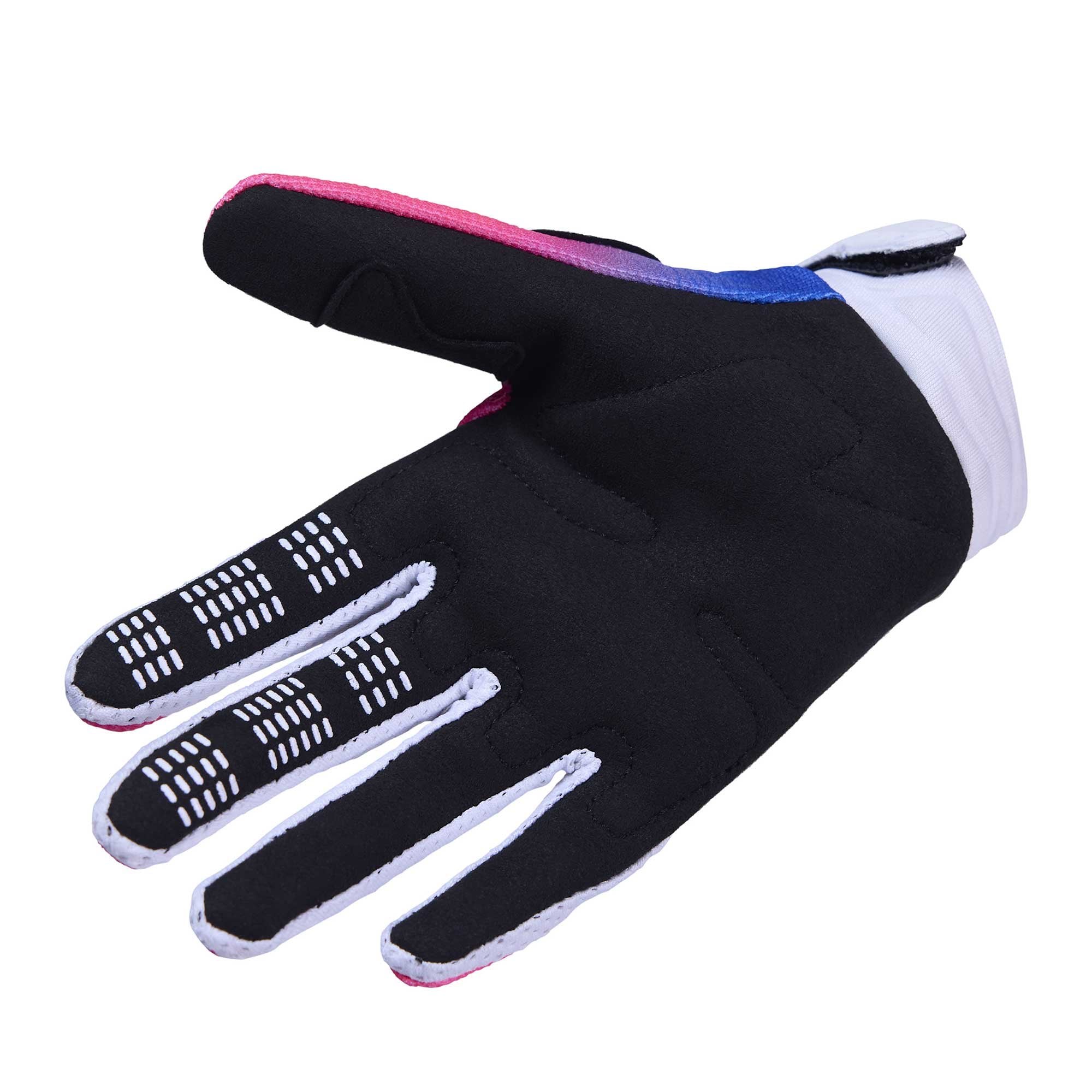 FOX Racing Youth MX Gloves - 180 COLLECT (Blue/Pink/White)