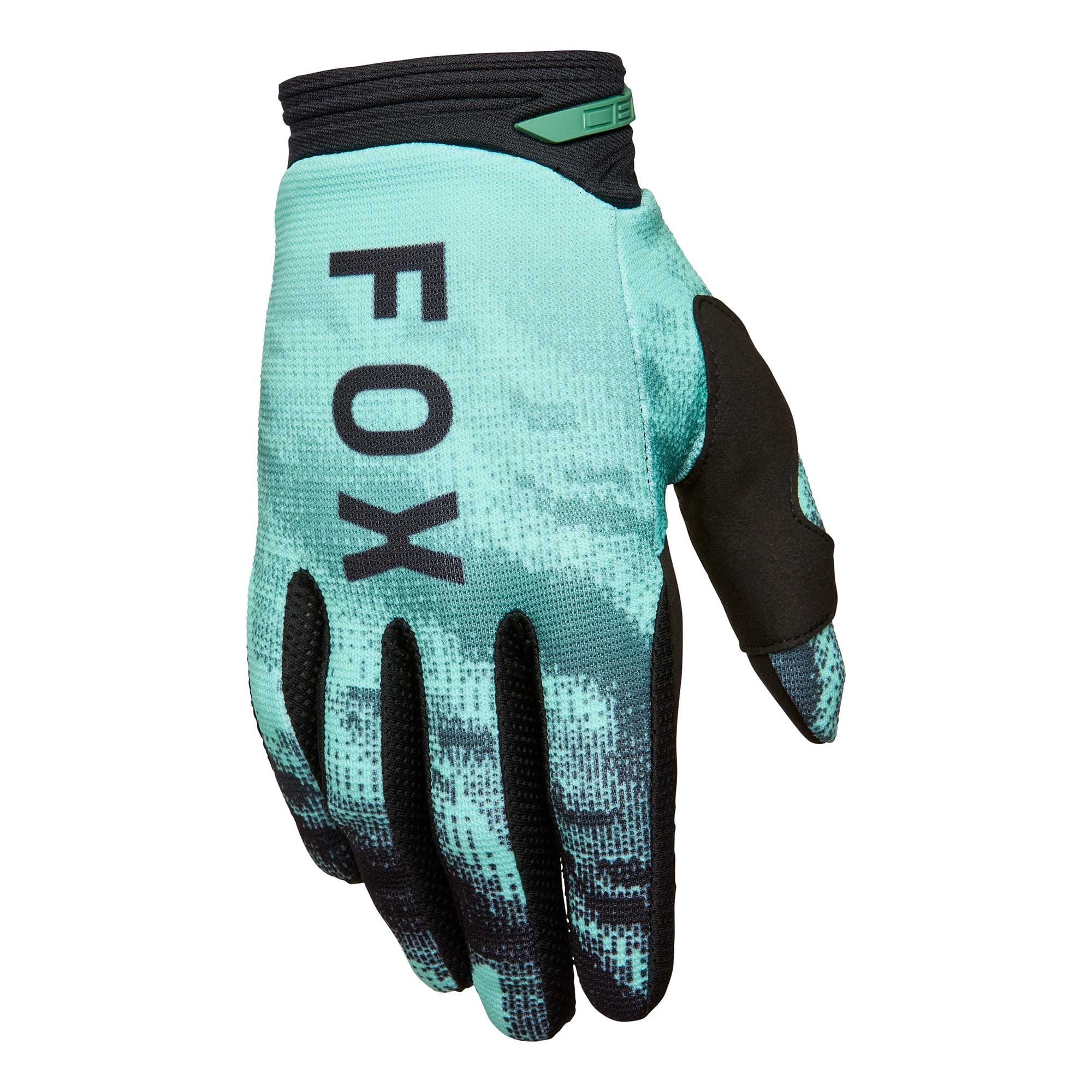 FOX Racing MX | Enduro | MTB Gloves - 180 KAIROS (Turquoise/Black)