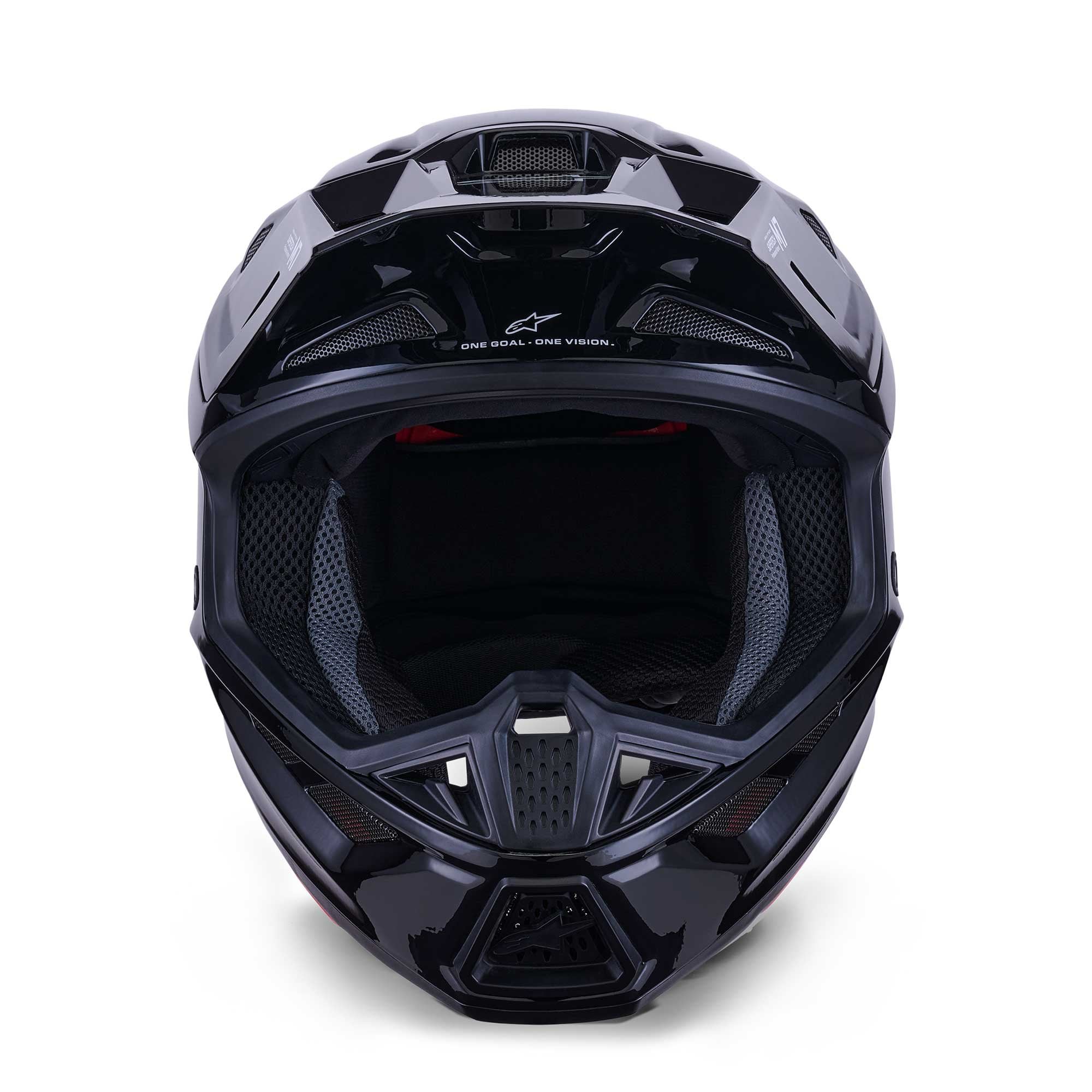 Alpinestars (MX26) MX Helmet - S-M7 SOLID (Black Gloss)