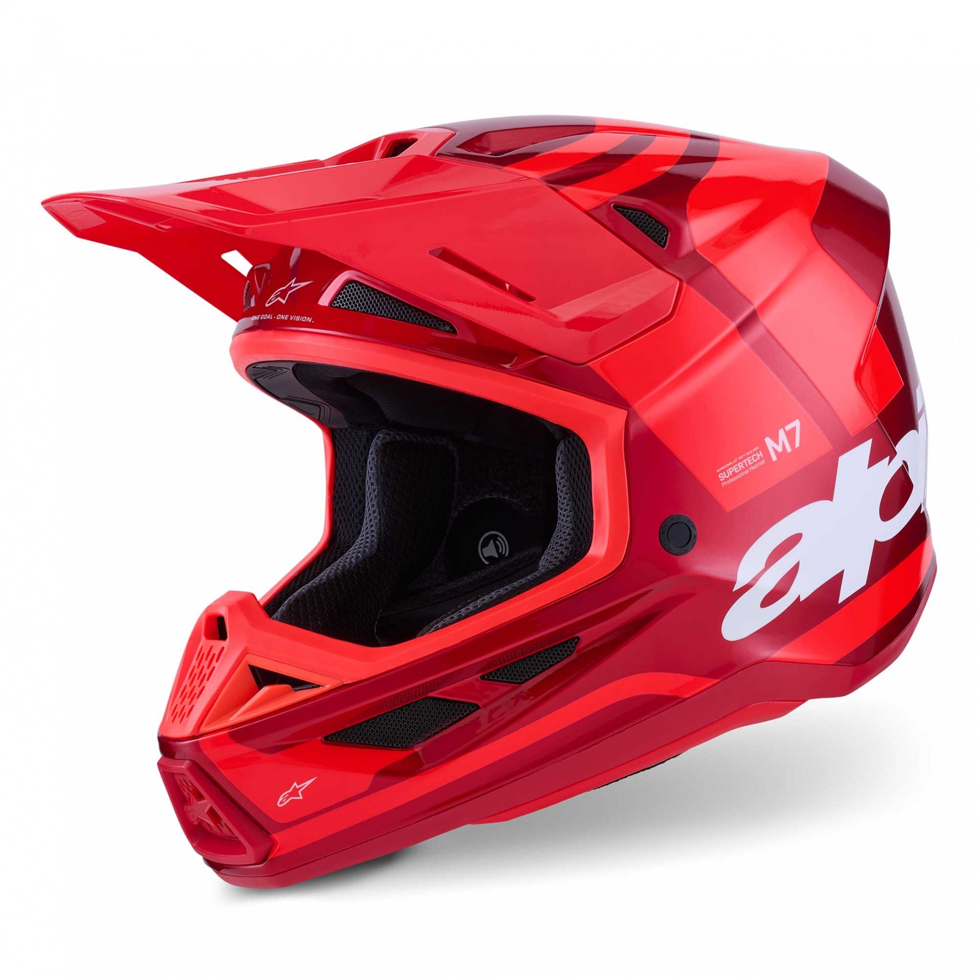 Alpinestars (MX26) MX Helmet - S-M7 CORE (Red Gloss)