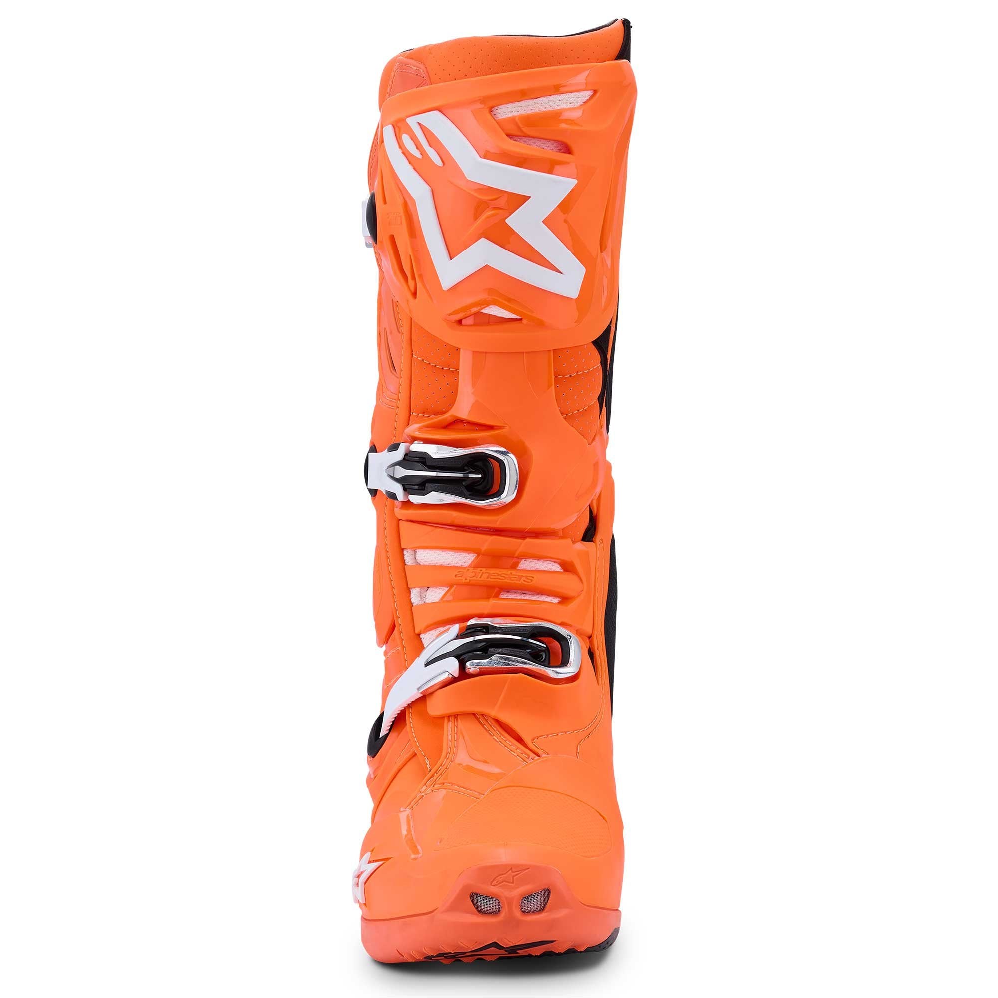 Alpinestars MX Boots - Tech 10 Super Vented (Orange Fluo/Black)