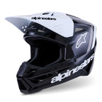 Alpinestars S-M3 RADIUM MX Helmet (Black/White/Grey)