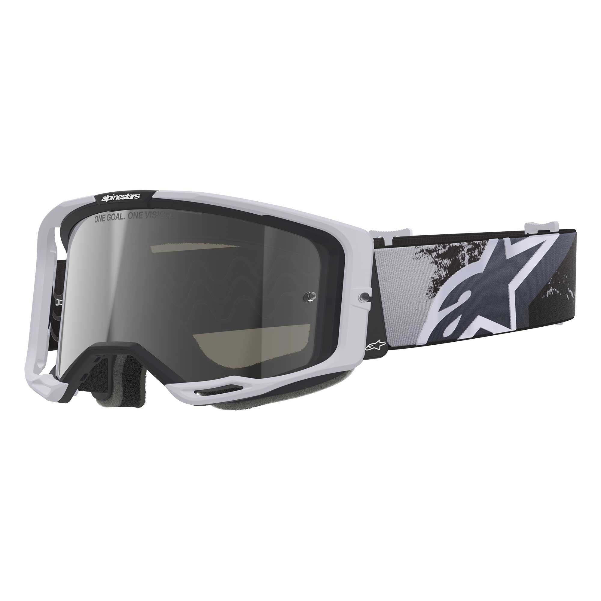 Alpinestars MX | MTB Vision 8 Goggles LAHND (Iron Camo) Mirror Silver Lens