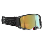 Alpinestars MX | MTB Vision SuperTech Goggles VISTA (Black) Mirror Gold Lens