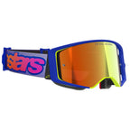 Alpinestars MX | MTB Vision SuperTech Goggles VISTA (Blue/Yellow/Purple) Mirror Red Lens