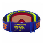 Alpinestars MX | MTB Vision SuperTech Goggles VISTA (Blue/Yellow/Purple) Mirror Red Lens