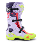 Alpinestars MX Boots - Tech 10 Super Vented (Purple/Yellow/Diva Pink)
