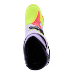 Alpinestars MX Boots - Tech 10 Super Vented (Purple/Yellow/Diva Pink)