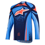 Alpinestars MX Jersey & Pant Kit Deal - TechStar NOMUR (Dark Navy/Orange/UCLA Blue)