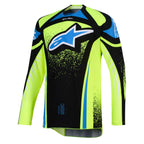 Alpinestars MX Jersey & Pant Kit Deal - TechStar NOMUR (Dark Navy/Yellow Fluo/UCLA Blue)