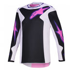 Alpinestars MX Jersey & Pant Kit Deal - Fluid GRID (Black/Light Grey/Purple)