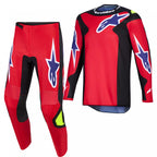 Alpinestars MX Jersey & Pant Kit Deal - Fluid GRID (Red/Black/Purple)