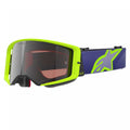 Alpinestars MX | MTB Vision SuperTech Goggles CORP (Purple/Yellow Fluo) Mirror Silver Lens