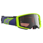 Alpinestars MX | MTB Vision SuperTech Goggles CORP (Purple/Yellow Fluo) Mirror Silver Lens