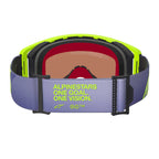 Alpinestars MX | MTB Vision SuperTech Goggles CORP (Purple/Yellow Fluo) Mirror Silver Lens