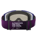 Alpinestars MX | MTB Vision 8 Goggles CORP (Purple/Light Grey) Mirror Silver Lens