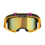 Alpinestars MX | MTB Vision 8 Goggles CORP (Orange/Yellow/Pink) Mirror Gold Lens