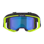Alpinestars MX | MTB Vision 8 Goggles CORP (Purple/Yellow Fluo) Mirror Blue Lens