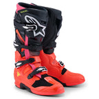 Alpinestars MX Boots - Tech 7 (Black/Red Fluo/Pink Fluo)