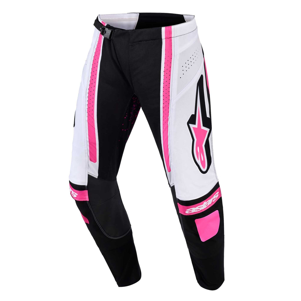 Alpinestars Women's MX Jersey & Pant Kit Deal - Stella TechStar NOMUR (Black/White/Fuchsia)