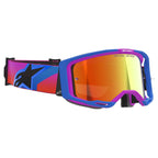 Alpinestars MX | MTB Vision 8 Goggles CORP (UCLA Blue/Purple/Orange) Mirror Red Lens
