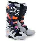 Alpinestars MX Boots - Tech 7 (Black/Light Grey/Orange Fluo/Magento)