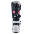 Alpinestars MX Boots - Tech 7 (Black/Light Grey/Orange Fluo/Magento)