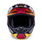 Alpinestars S-M7 RISE MX | Enduro Helmet (Black/Yellow/Pink Gloss)