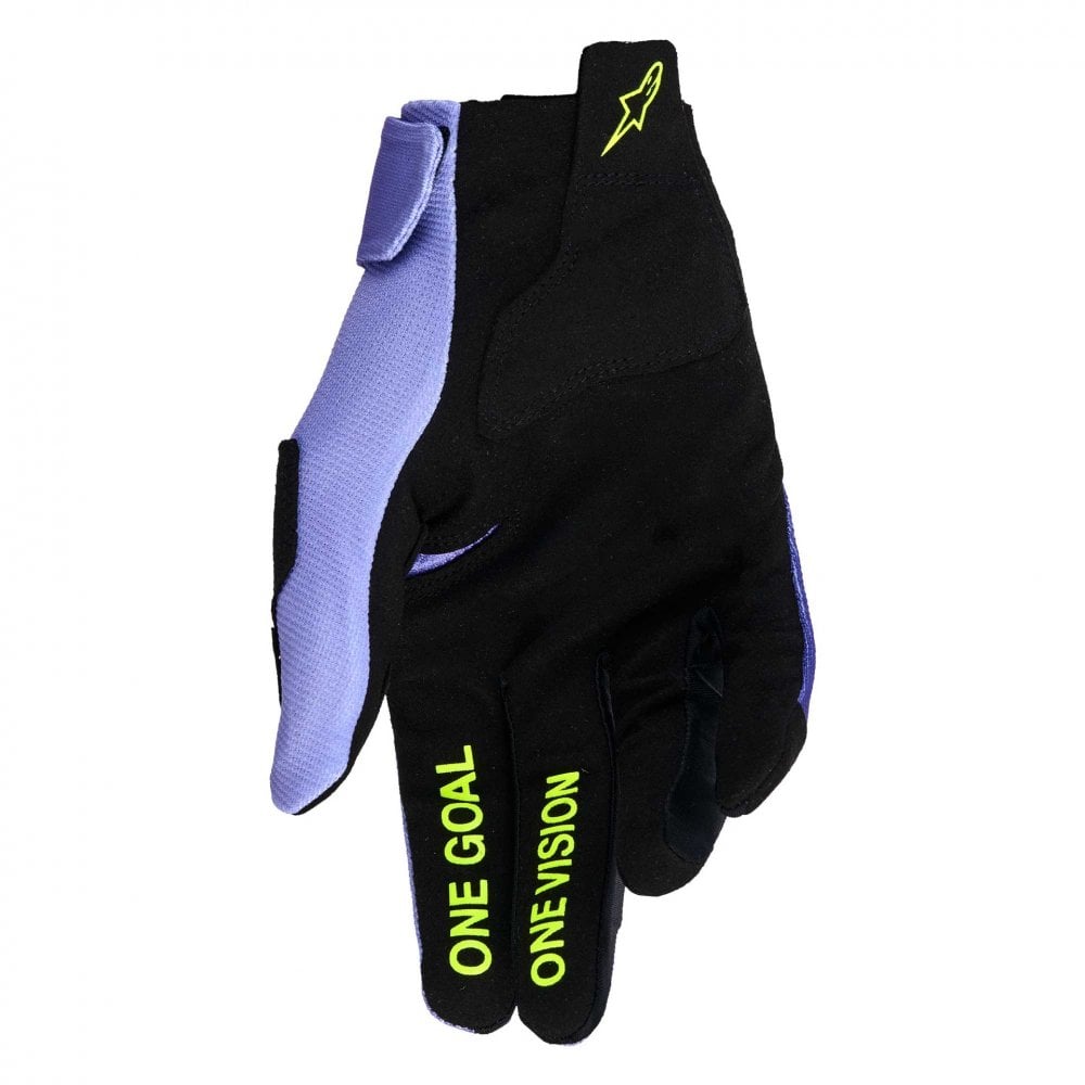 Alpinestars (MX26) Youth & Kids MX Gloves - Radar (Purple/Yellow Fluo)