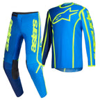 Alpinestars MX Jersey & Pant Kit Deal - Fluid APEX (Blue/Yellow Fluo)