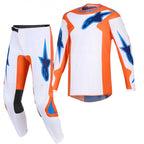 Alpinestars MX Jersey & Pant Kit Deal - Fluid GRID (Orange/UCLA Blue)