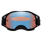 Oakley Airbrake Goggles - BLACKOUT (Black/Black) PRIZM Sapphire Lens