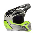 FOX Racing MX Youth Helmet - V1 COLLECT (Grey/Fluo Yellow/Black)