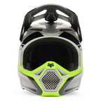 FOX Racing MX Youth Helmet - V1 COLLECT (Grey/Fluo Yellow/Black)